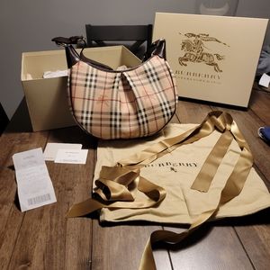 Burberry Small Rydal Hobo Bag
